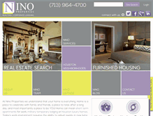 Tablet Screenshot of ninoproperties.com